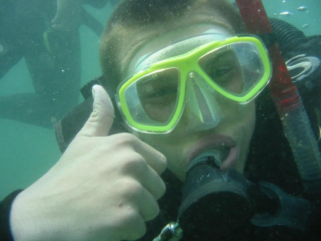 Diversion bajo el agua